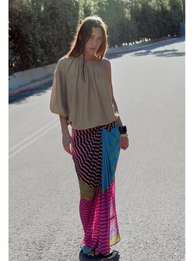 Zara Draped Skirt NWT M